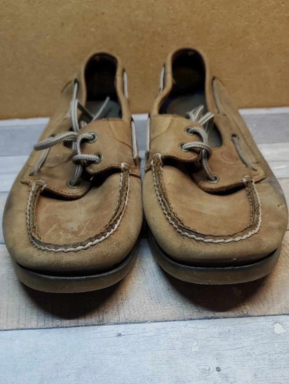 Sperry Top Sider Men's Tan Casual Boat Shoes Size 10.5 M